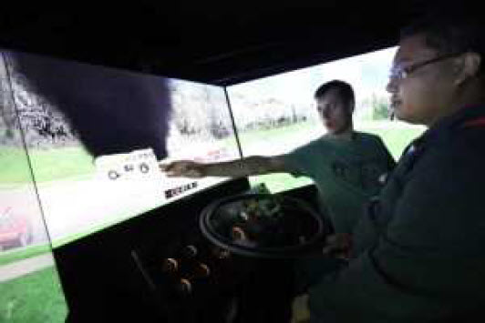 Nassau emergency service providers use driving simulators to train